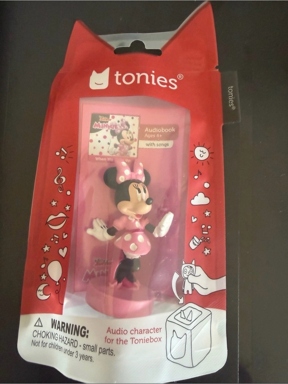 Tonies Minnie Mouse Pink Audio Character for Toniebox Disney